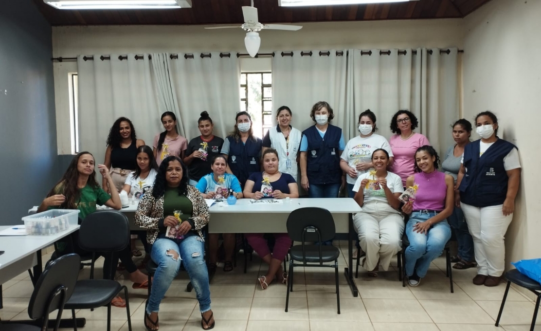 Programa Saúde com Agente, realizou uma ação de prevenção contra a Hepatite B