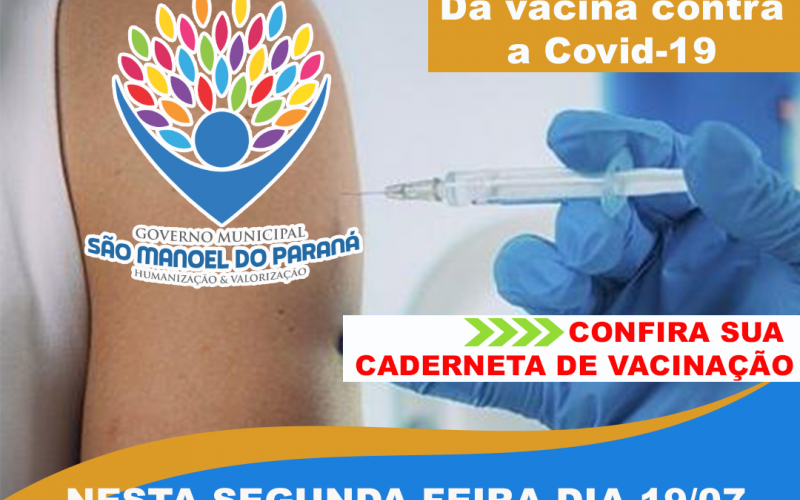 Não se ESQUEÇA de tomar a 2°Dose da Vacina!