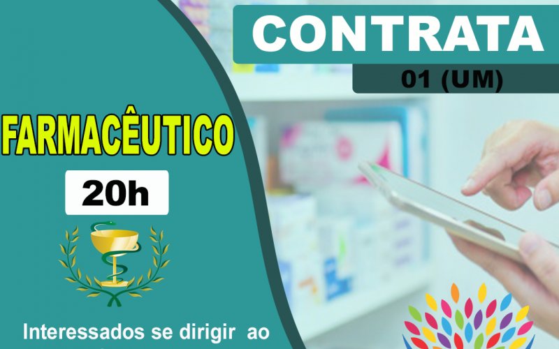 Contrata-se Farmacêutico