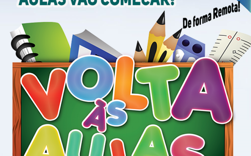 Ás Aulas na Rede Municipal de Ensino começaram hoje!