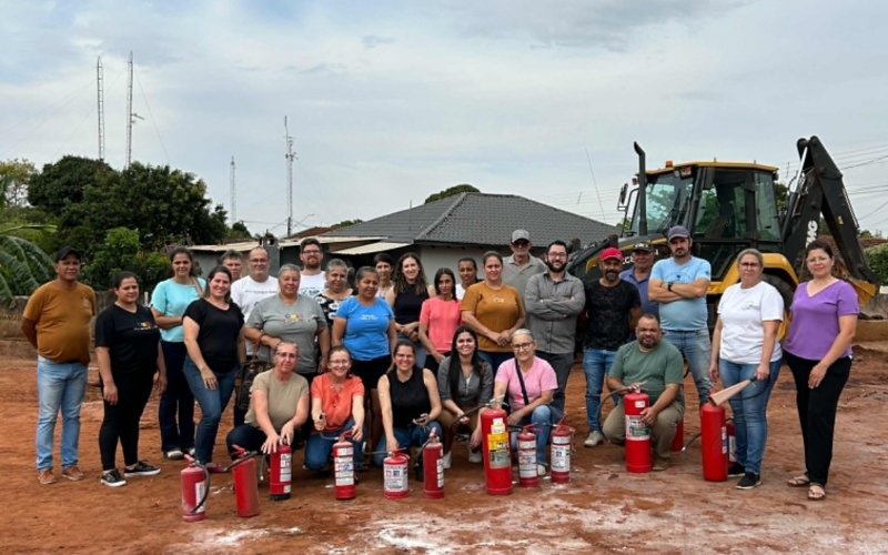 Município de São Manoel do Paraná/PR realiza treinamento de emergência com os servidores públicos