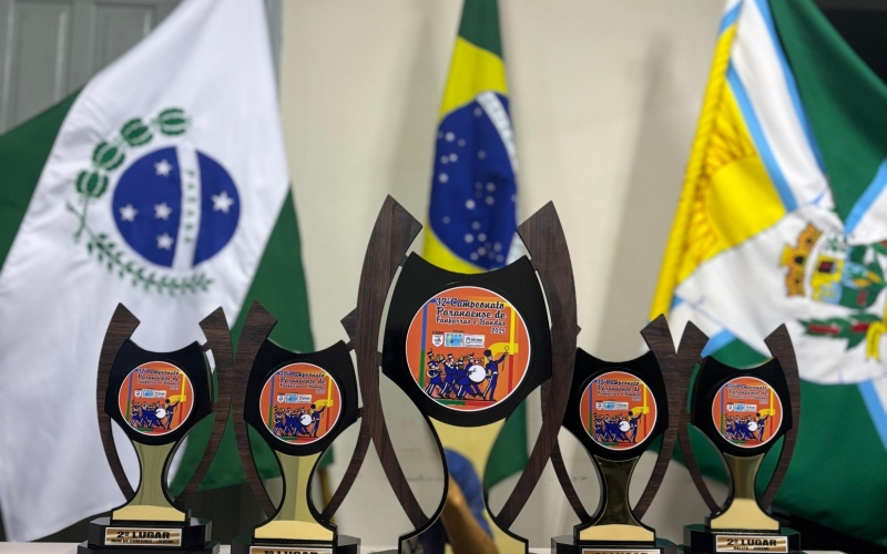 Fanfarra Municipal Gralha Azul conquista o título de hexacampeã paranaense no 32º Campeonato de Fanfarras e Bandas do Paraná