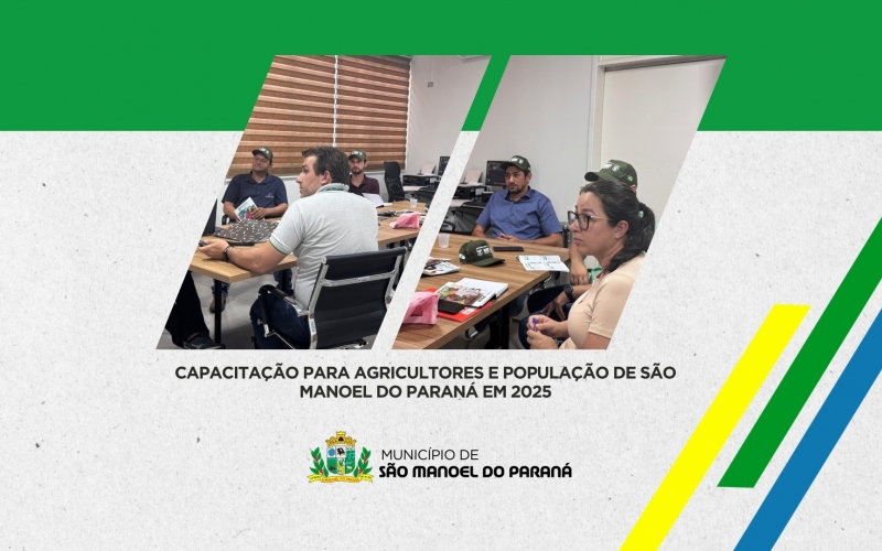Capacitação para Agricultores e População de São Manoel do Paraná em 2025