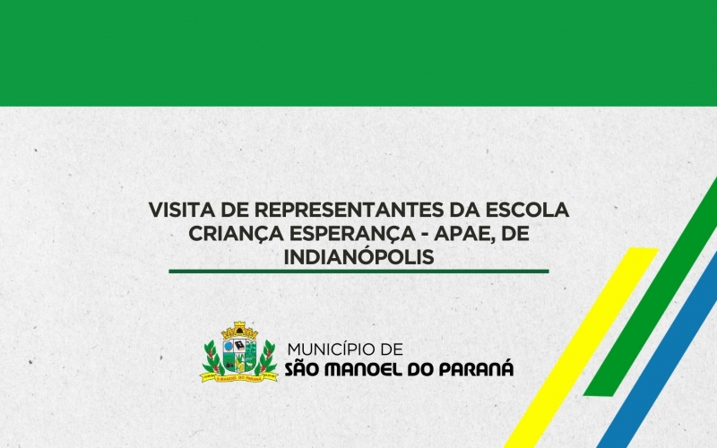Prefeitura de São Manoel do Paraná Fortalece Parceria com a APAE de Indianópol