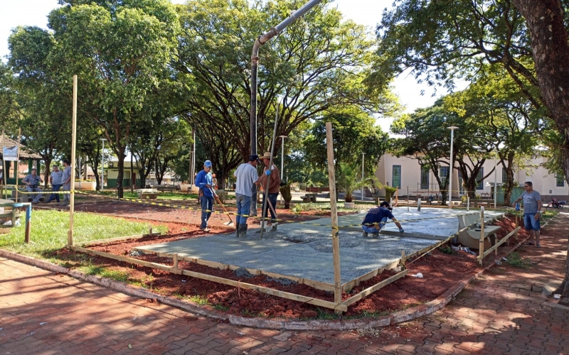 Obras de Instalação da Cooperativa Sicoob